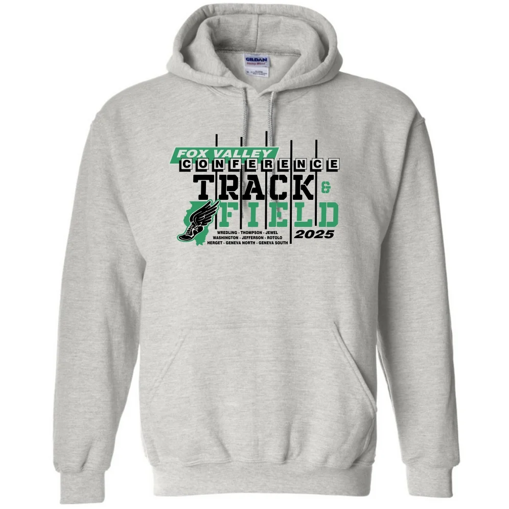 FVC Track Ash Grey Hoodie