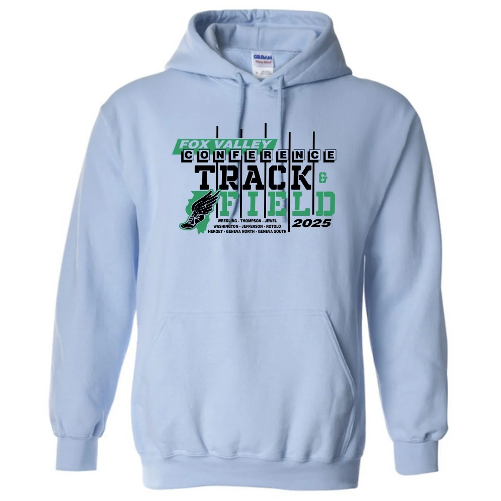 FVC Track Light Blue Hoodie