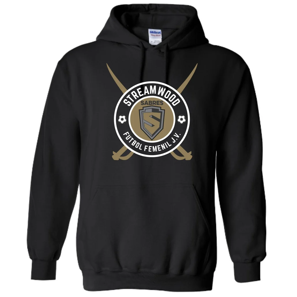 Streamwood Soccer Black Hoodie
